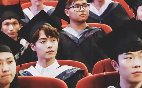 马天宇晒身穿学士服的剧照,青春气息十足