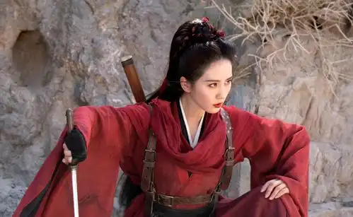 刘诗诗新剧大爆火红衣战损美出圈演技更是封神,不愧是天选古人
