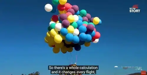 气球真能把房子带到天上这大叔活成了真人版的飞屋环游记