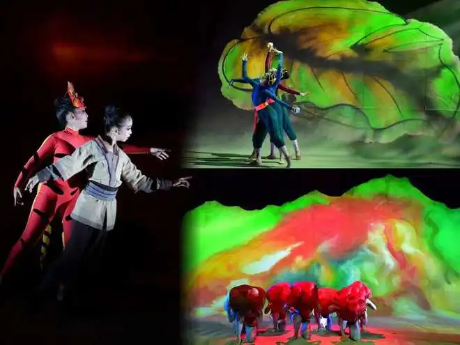 孩子们先学后演,儿童剧山海经杏林传说完成首演