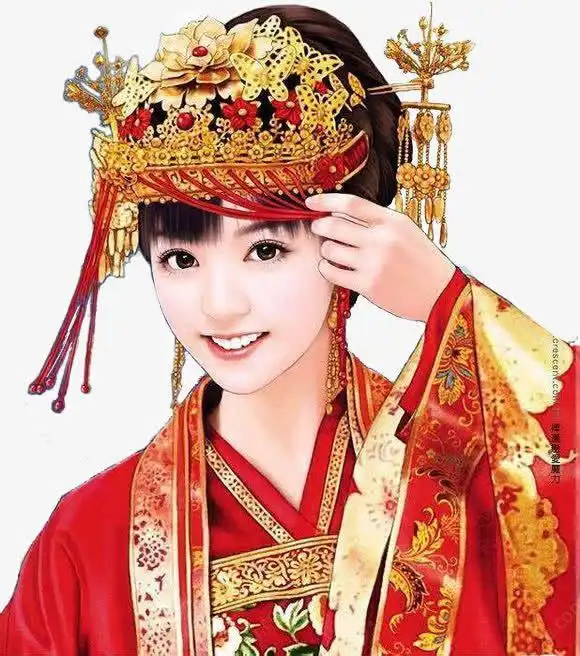 古代美女高清素材手绘设计图片免费下载页面网页平面电商创意素材png素材素材
