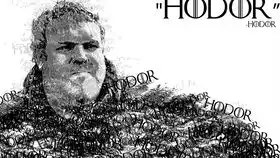 amy和知名配角hodor两人首次跨界合作广告