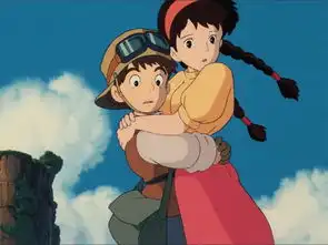 天空之城宫崎骏高清图