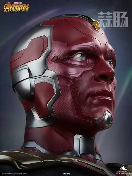 queenstudios推出复仇者联盟3幻视11胸像