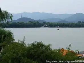 船游昆明湖拍得两美图
