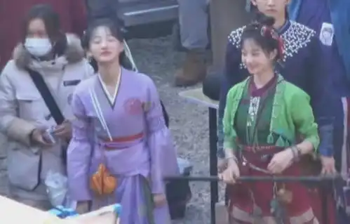 仙剑一新版路透曝光,灵儿阿奴分不清,那位穿的是八戒同款