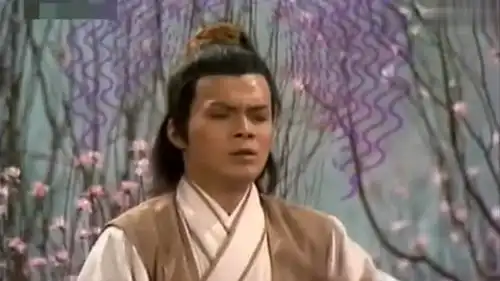 射雕英雄传83版东邪试两人内功,郭靖不懂音律且笛声合一胜欧阳
