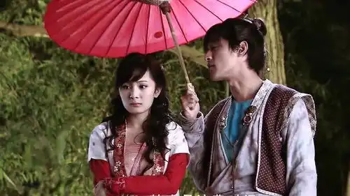 仙剑奇侠传三雪见采集露水,景天一起去了,给她改进了采集露水的方法