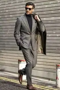 冬季男人这样穿衣轻松穿出高逼格
