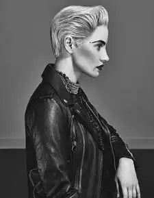 杰西卡查斯坦酷炫时尚写真
