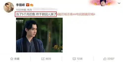 李易峰镜双城杀青,主创集体晒剧照,冲着精美画风就追定
