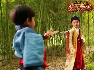 笑傲江湖手游少年版冲东恋萌翻了

