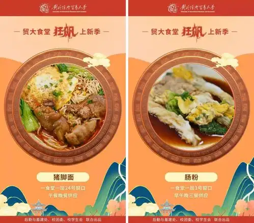 馋馋馋各大高校食堂猪脚面狂飙看饿了