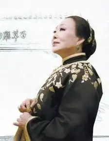斯琴高娃在大宅门白二奶奶的照片一张