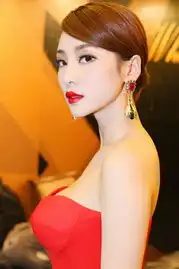 柳岩红色托胸装亮相巨胸仍撑不起衣服险露点
