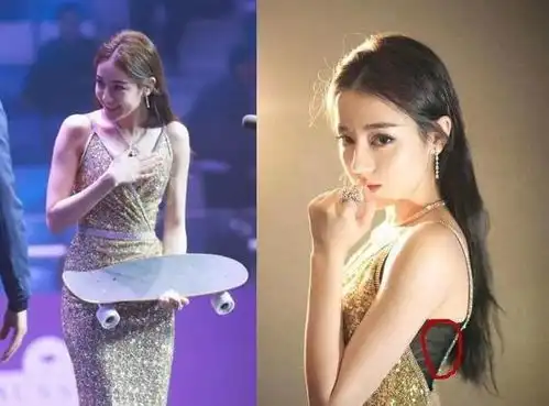 明星为了防走光杨幂捂胸口,鹿晗包裹严实,热巴的做法太赞了