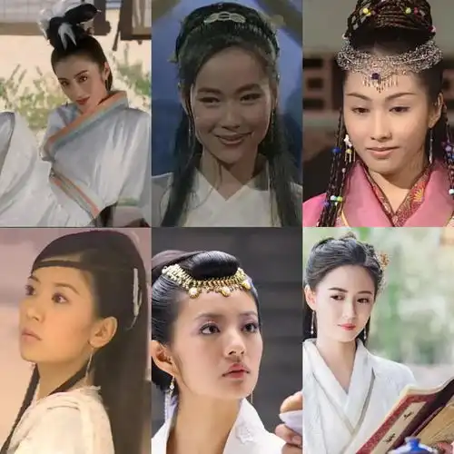 对比6个版本倚天屠龙记,她才是我心目中最完美的赵敏
