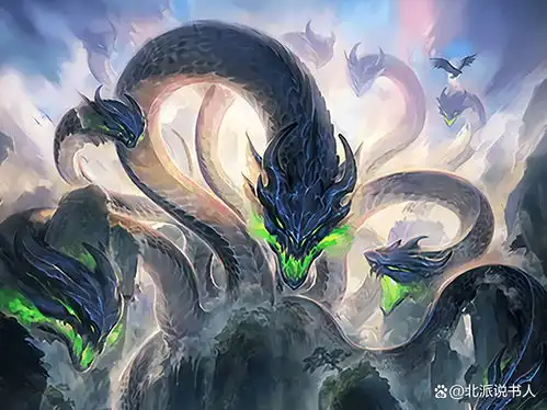 九头相柳和八岐大蛇都有什么传奇神话故事他们有什么关系吗