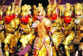 黄金甲剧照昨日曝光新画面决定提前点映
