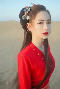 龙门客栈,一抹柿子红惊艳了戚薇