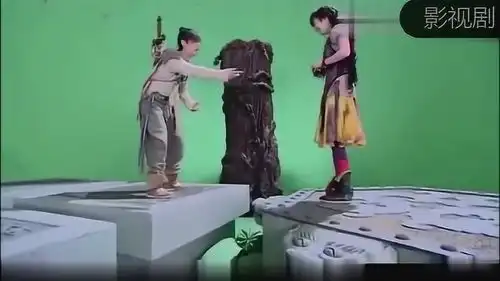 仙剑奇侠传花絮没想到当时胡歌和杨幂是这样拍的,哈哈哈
