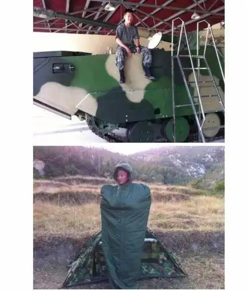 吴京训练照曝光,战狼2有今天真的不容易啊
