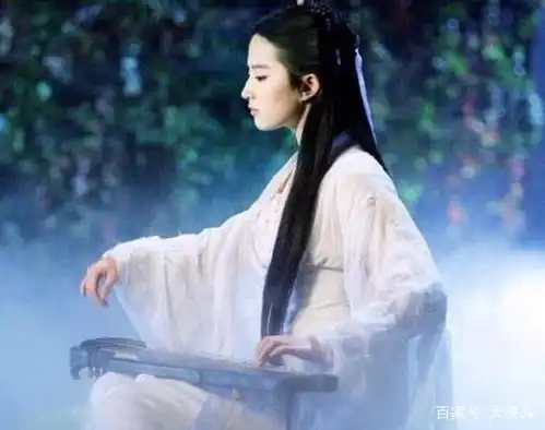 那些影视剧中绝美的弹琴瞬间,刘亦菲美呆张敏惊艳古装
