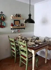 美式风格装修样板蜗居房最时尚60平小户型装修图片