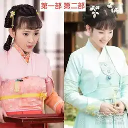 双世宠妃一二部发型对比大王爷这是换了一张脸吧
