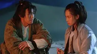 求大话西游2大结局高清壁纸就是孙悟空最后背对着城门的那张,作手机壁纸
