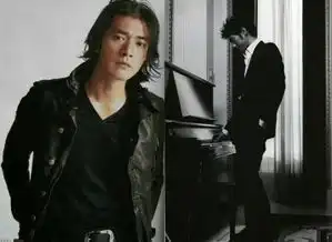 谁有金城武弹钢琴那张黑白图片的大图