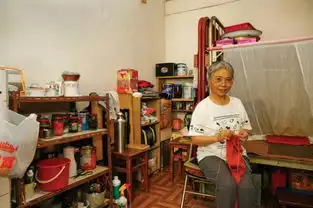 香港穷人的蜗居生活图片
