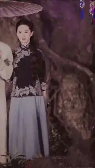 刘亦菲南烟斋笔录再公布新剧照
