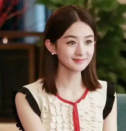 你和我的倾城时光赵丽颖示范圆脸最适合的发型款式
