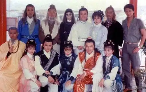 83版射雕英雄传经典的背后剧照,你值得一看