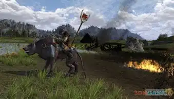 美不胜收指环王洛汗国骑士大量风景截图放出