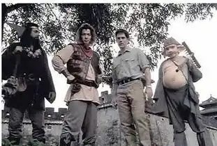 美版西游记剧照唐僧观音舌吻