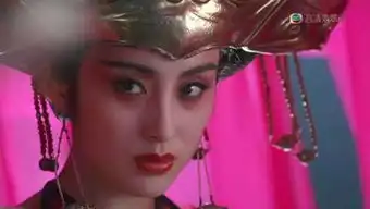 无法超越的古装四美朱茵眨眼,青霞喝酒,祖贤穿衣,张敏回头