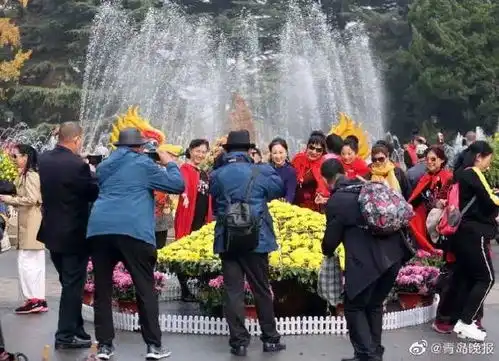 满城尽带黄金甲中山公园菊展争妍斗艳
