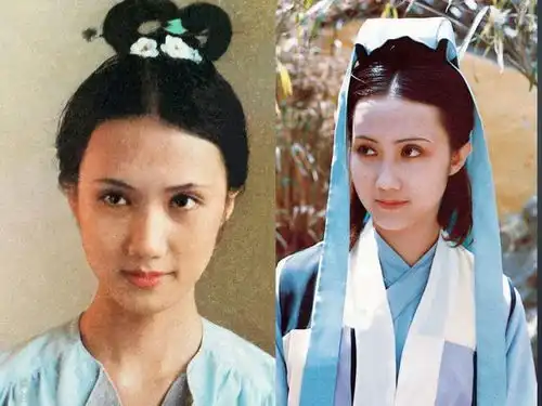 87版红楼梦演员试妆照和定妆照对比,差别太大,差点没认出来