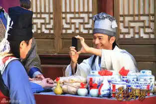 组图龙门镖局黄晓明吐舌扮萌玩自拍
