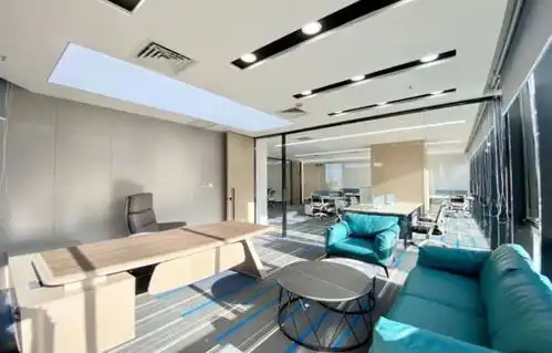 通州北关交通便利户型方正正对电梯精装带家具采光好出租办公楼租赁北京我爱我家
