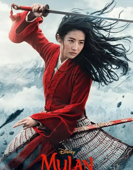 花木兰重磅预告,马上后空翻一般人可做不到,刘亦菲太飒了