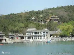 石舫颐和园风景图片
