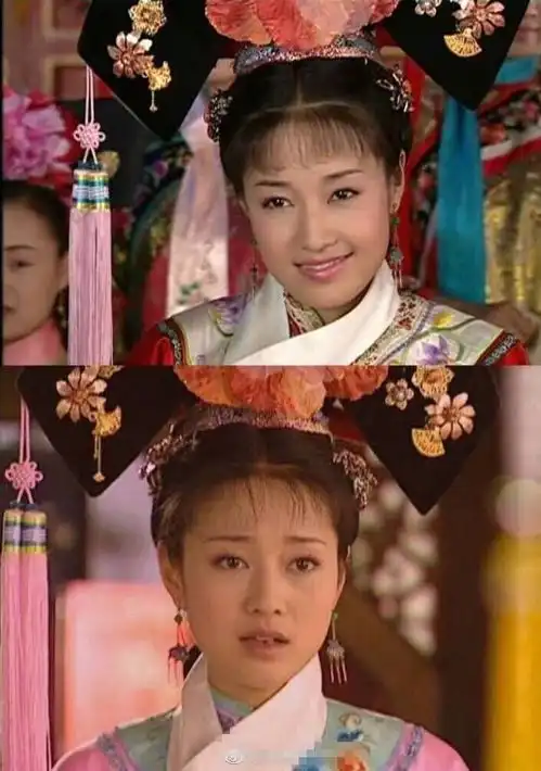 还珠格格第三部,马伊琍饰演的紫薇有6个造型,造型2完胜林心如
