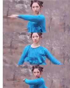 孟美岐版碧瑶最新造型雷人,眼神太犀利就像一个刺客
