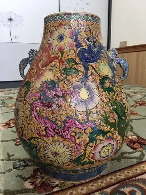 精品推荐荷叶盖罐,清代稀有瓷器