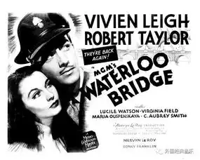 经典怀旧电影魂断蓝桥海报相册,男女主角太好看了
