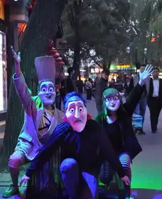 中国评论新闻精灵旅社万圣节造访后海引众人围观
