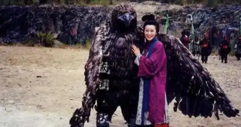 神雕侠侣片场照,神雕扮演者罕见露出真容